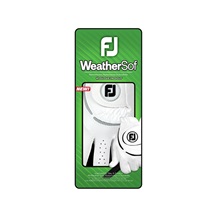 FootJoy WeatherSof Damen Golfhandschuh, weiss/grau