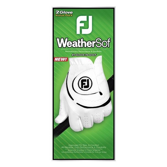 FootJoy WeatherSof Damen Golfhandschuh, 2Stk.