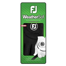 FootJoy WeatherSof Herren Handschuh, schwarz
