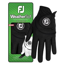 FootJoy WeatherSof Herren Handschuh, schwarz