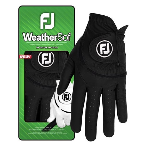 FootJoy WeatherSof Herren Handschuh, schwarz