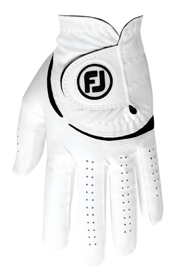 FootJoy WeatherSof Herren Handschuh, weiss/schwarz