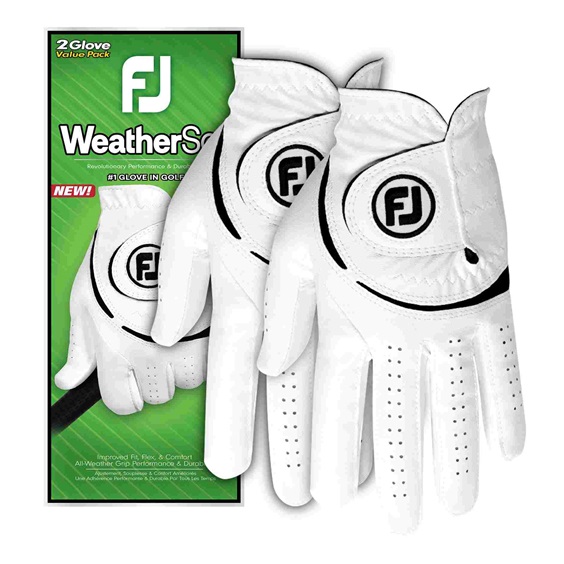 FootJoy WeatherSof Herren Golfhandschuh, 2Stk.