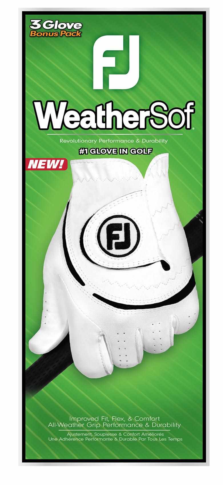 FootJoy WeatherSof Herren Handschuh, 3Stk.