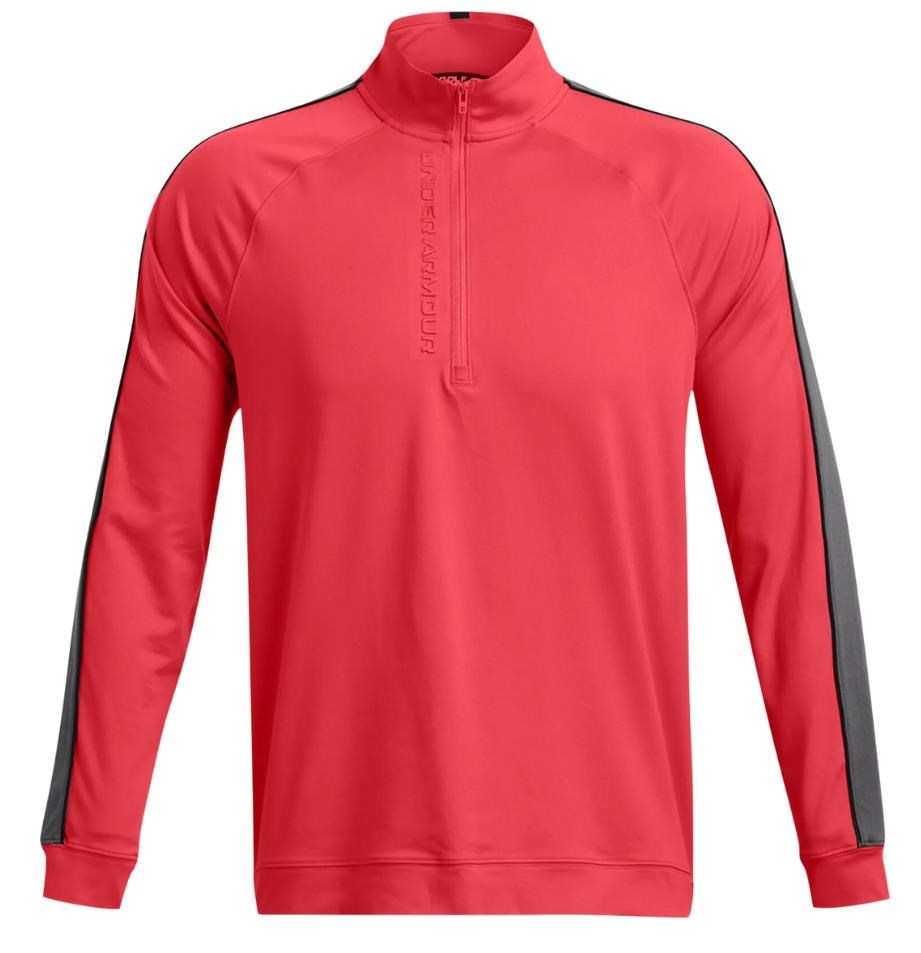 Under Armour Storm Midlayer 1/2 Zip Herren Sweatshirt, rot/schwarz
