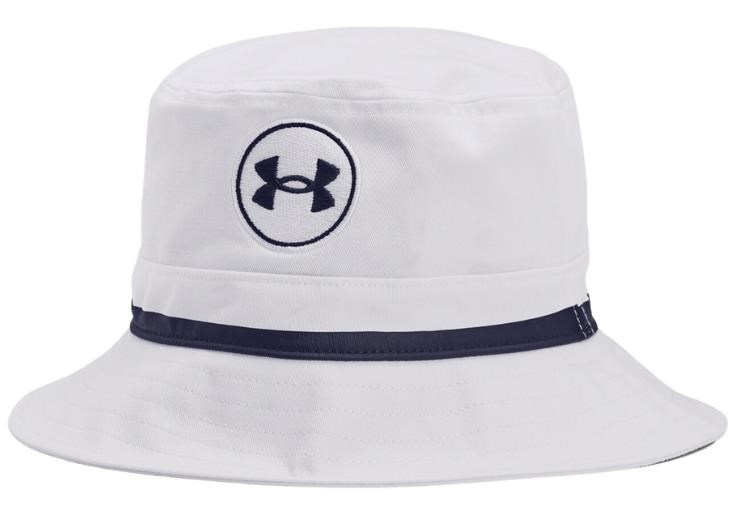Under Armour Unisex Driver Herren Bucket Hut, weiss