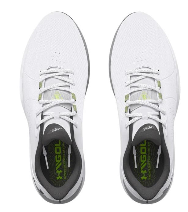 Under Armour Drive Pro Wide Herren Golfschuhe, weiss