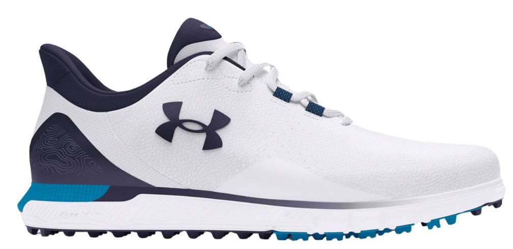 Under Armour Drive Fade SL Herren Golfschuhe, weiss/blau