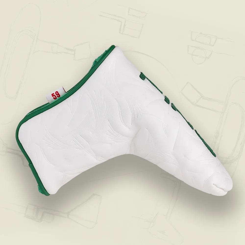 PING Looper Blade Putter Headcover, weiß/grün