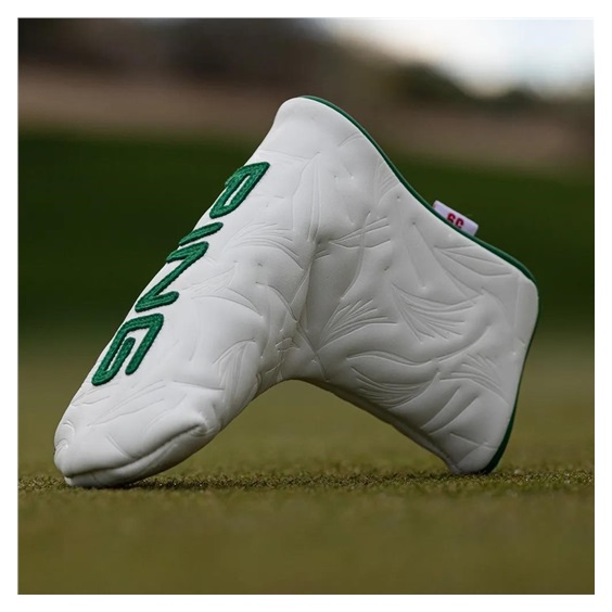 PING Looper Blade Putter Headcover, weiß/grün