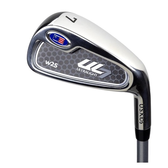 U.S. Kids Golf UL7-45 (114 cm) W25 Junior Eisen 7 (38°), Graphit