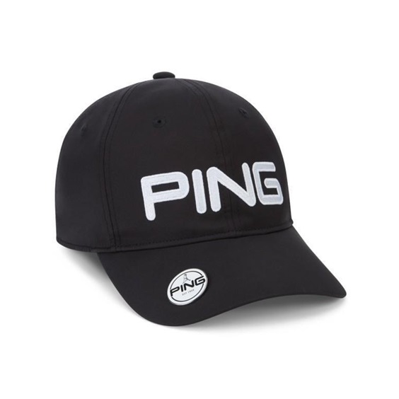 Ping Ball Marker Golf Cap, schwarz