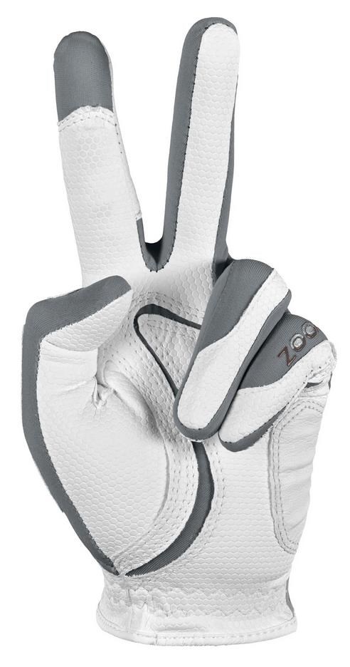Zoom Weather Herren Handschuh, weiss/silber