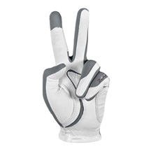Zoom Weather Herren Handschuh, weiss/silber