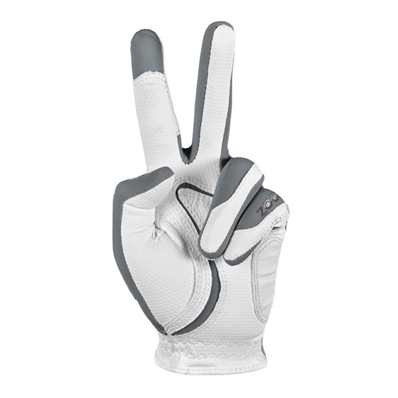 Zoom Weather Herren Handschuh, weiss/silber