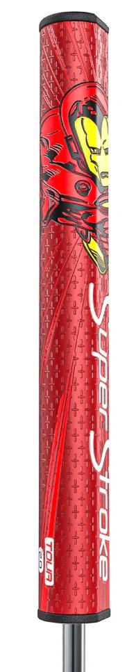 Super Stroke SuperStroke Tour 2.0 Marvel Limited Edition Putter Grip, Ironman