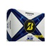 Bridgestone Tour B XS Golfbälle, gelb