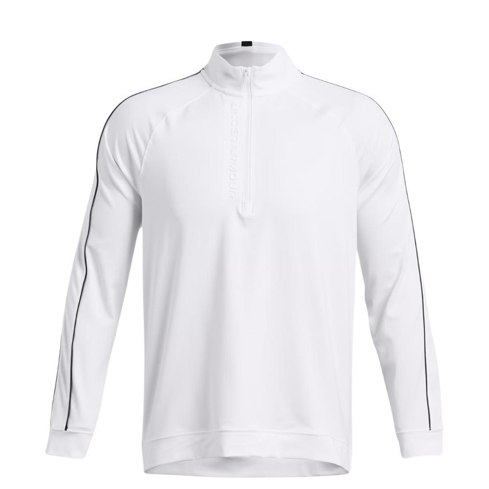 Under Armour Storm Midlayer 1/2 Zip Herren Sweatshirt, weiss