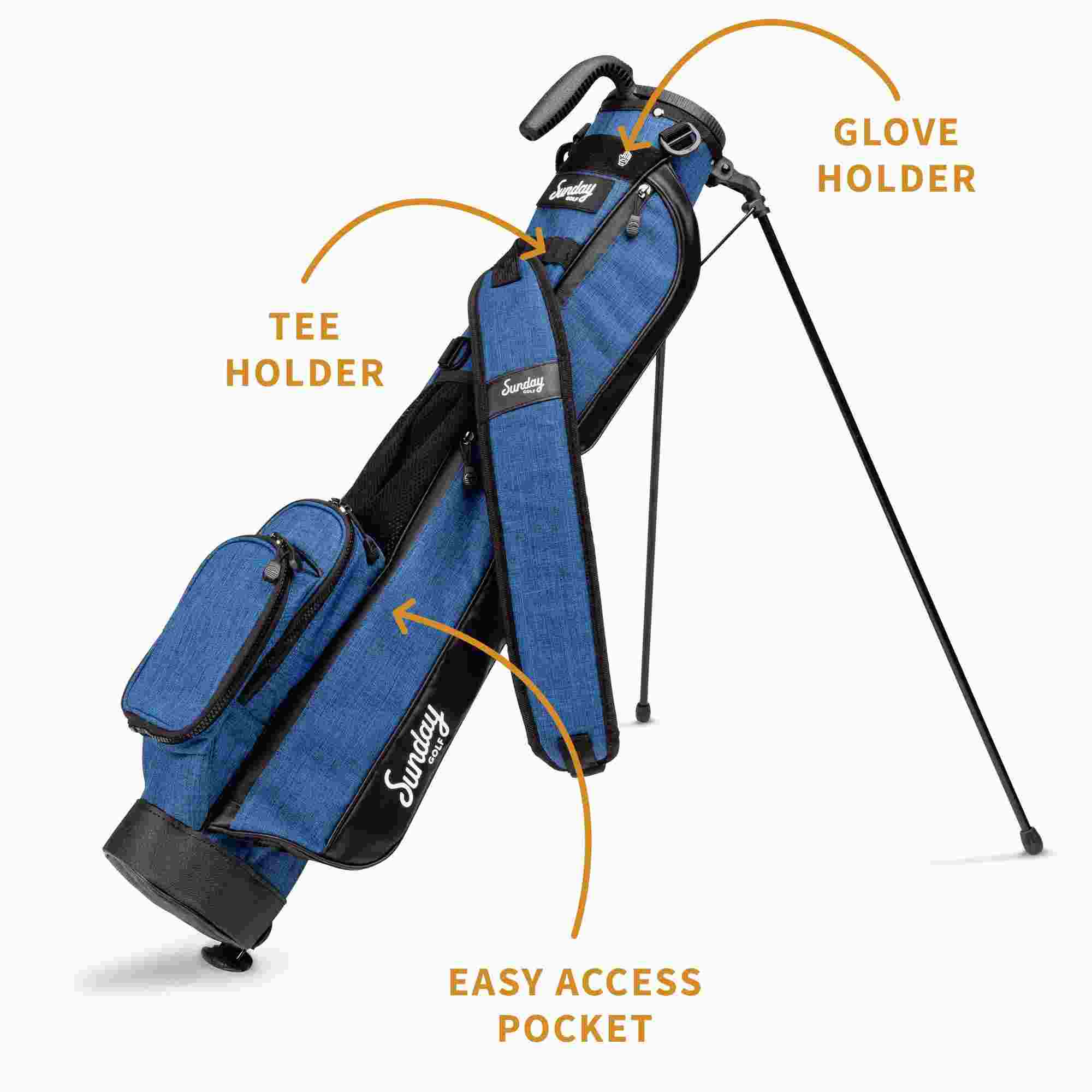 Sunday Golf Loma Pencilbag, blau