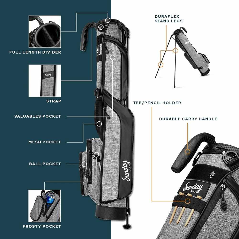 Sunday Golf Loma Pencilbag, grau