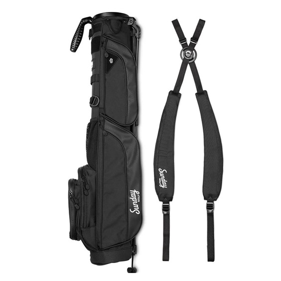 Sunday Golf Loma XL Carrybag, schwarz