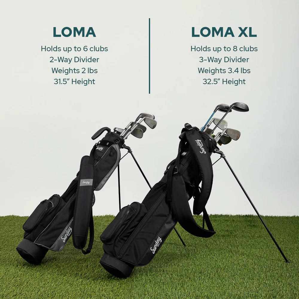 Sunday Golf Loma XL Carrybag, blau