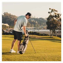 Sunday Golf Loma XL Carrybag, grau