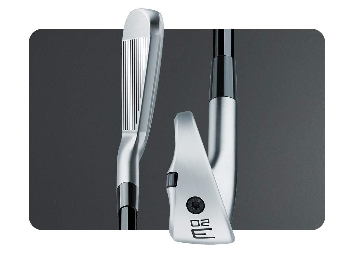 TaylorMade P•UDI Utility Herren Eisen, Graphit