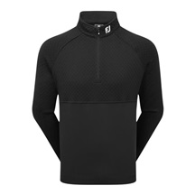 FootJoy Jacquard Thermal Chill-Out Herren Sweatshirt, schwarz