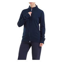FootJoy Drirelease Full-Zip Lined Damen Pullover, navy