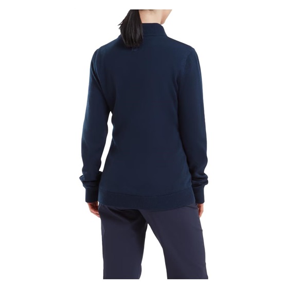 FootJoy Drirelease Full-Zip Lined Damen Pullover, navy
