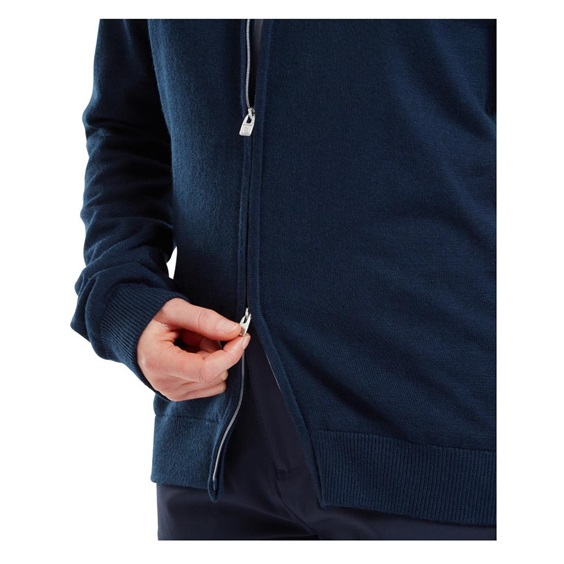FootJoy Drirelease Full-Zip Lined Damen Pullover, navy