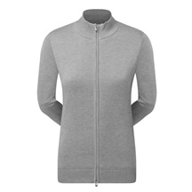 FootJoy Drirelease Full-Zip Lined Damen Pullover, grau