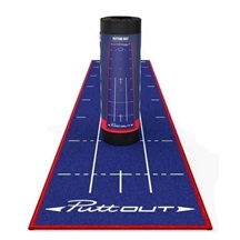 PuttOut MediumPuttingmatte 2,4m, patriot