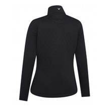 Callaway Quilted Fleece Damen Sweatshirt, caviar