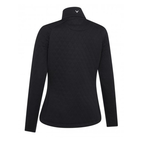 Callaway Quilted Fleece Damen Sweatshirt, caviar
