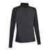 Callaway Lightweight Knit Heathered 1/4 Zip Damen Sweatshirt, ebony heather