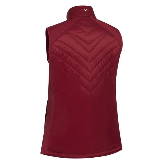 Callaway Primaloft Gilet Damen Weste, rumba red