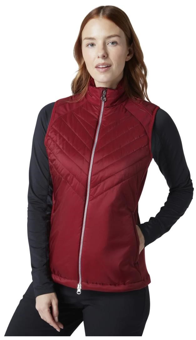 Callaway Primaloft Gilet Damen Weste, rumba red