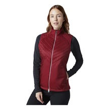 Callaway Primaloft Gilet Damen Weste, rumba red