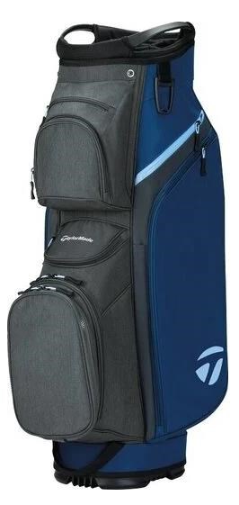 TaylorMade Cart Lite Cartbag, dunkelblau/grau