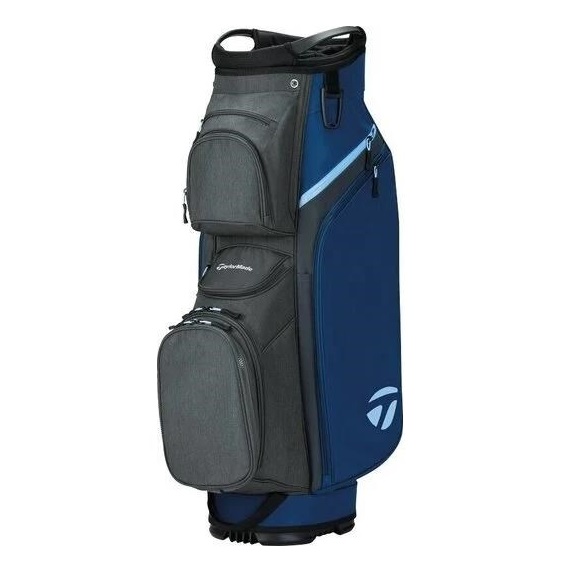 TaylorMade Cart Lite Cartbag, dunkelblau/grau