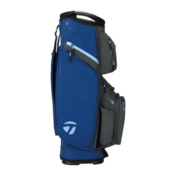 TaylorMade Cart Lite Cartbag, dunkelblau/grau