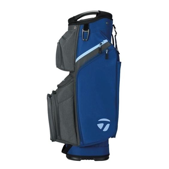TaylorMade Cart Lite Cartbag, dunkelblau/grau
