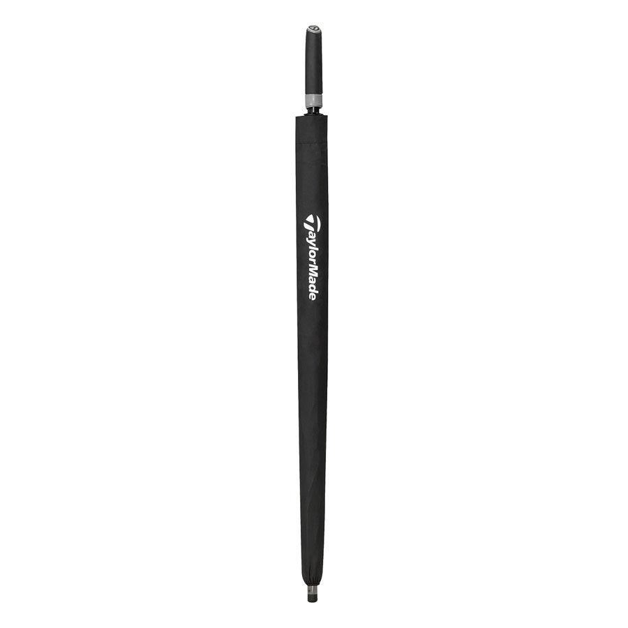 TaylorMade 64" Tour Double Canopy Regenschirm, schwarz/weiß