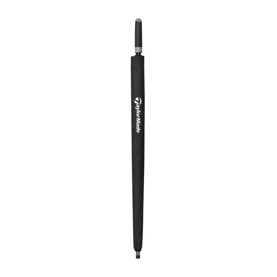 TaylorMade 64" Tour Double Canopy Regenschirm, schwarz/weiß