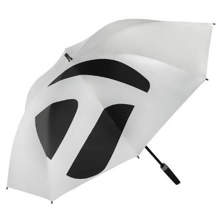 TaylorMade 60" Sunbrella Regenschirm, Silber