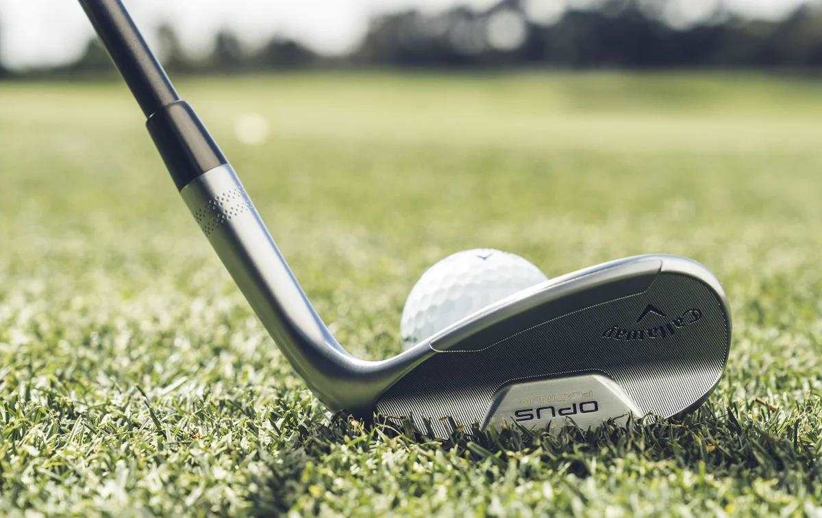 Callaway Opus Platinum Chrome wedge, Stahl