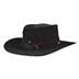 Greg Norman Signature Straw Bucket Hut, schwarz