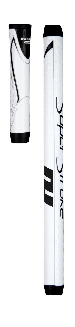 Super Stroke SuperStroke Zenergy Tour 1.0 Putter Grip, weiß/schwarz (2 Stück)